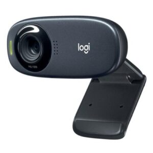 Logitech C310 HD Webcam, 1.2MP, 720p/30fps, Mic, Widescreen, Auto Light Correction, Mounting Clip - Image 1