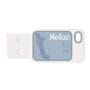 Netac 64GB UA31 USB 3.2 Memory Pen, Key Ring, Sky Blue - Image 1