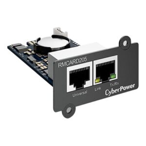 CyberPower RMCARD205 Remote Management Card, SNMP-Network, Input for ENVSENSOR - Image 1