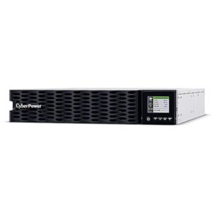 CyberPower 6000VA Smart App Double Conversion Online High Density Rack UPS, 6000W, Colour LCD, Hardwire Terminal Block , ECO Mode - Image 1