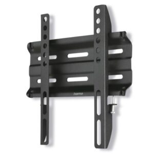 Hama TV Wall Bracket, Rigid, Up to 48" TVs, 25kg Max, VESA up to 200 x 200, Wall Spacing 2.3cm, Spirit Level - Image 1