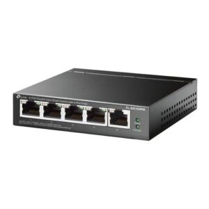 TP-LINK (TL-SG105PE) 5-Port Gigabit PoE Easy Smart Switch, 4-Port PoE+, Steel Case - Image 1