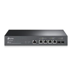 TP-LINK (SX3206HPP) JetStream 6-Port 10GE L2+ Managed Switch with 4-Port PoE++, Rackmountable - Image 1