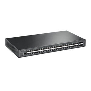TP-LINK (SG3452X) JetStream 48-Port Gigabit L2+ Managed Switch with 10GE 4 SFP+ Slots, L2/L3/L4 QoS, Fanless, Rackmountable - Image 1