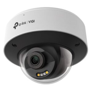 TP-LINK (InSight S285 2.8MM) VIGI 8MP Outdoor Full-Colour Dome Network Camera w/ 2.8mm Lens, IP67, PoE, AI Detection/Classification, Two-Way Audio, H.265+