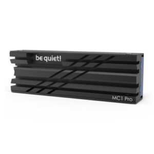 Be Quiet! MC1 PRO M.2 SSD Cooler w/ Integrated Heat Pipe, For Single & Double Sided M.2 2280 Modules - Image 1