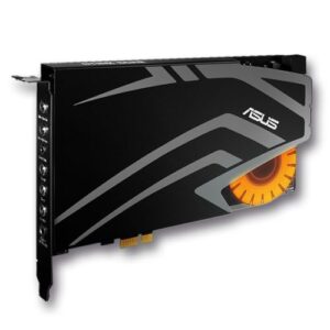 Asus STRIX SOAR Gaming Soundcard, PCIe, 7.1, Audiophile-Grade DAC, 116dB SNR, 600ohm Headphone Amplifier - Image 1