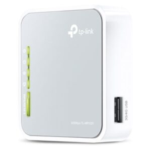 TP-LINK (TL-MR3020 V3) Portable 3G/4G Wireless N Router, Travel-Size, 150Mbps Wireless, WISP Client, AP Mode, 1x WAN/LAN - Image 1