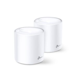 TP-LINK (DECO X20) Whole Home Mesh Wi-Fi 6 System, 2 Pack, Dual Band AX1800, OFDMA & MU-MIMO - Image 1