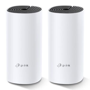TP-LINK (DECO M4) Whole-Home Mesh Wi-Fi System (2 Pack), Dual Band AC1200, MU-MIMO, 2 x LAN on each Unit - Image 1