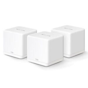 Mercusys (Halo H60X 3-Pack) AX1500 Dual Band Whole Home Mesh Wi-Fi 6 System, OFDMA & MU-MIMO - Image 1