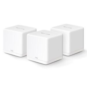 Mercusys (Halo H1500X 3-Pack) AX1500 Dual Band Whole Home Mesh Wi-Fi 6 System, OFDMA & MU-MIMO - Image 1