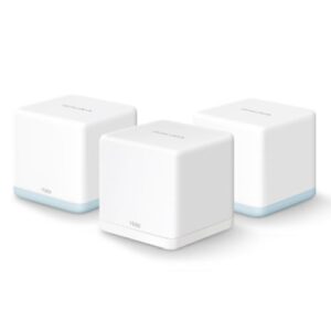 Mercusys (HALO H1200G 3-Pack) AC1200 Whole-Home Mesh Wi-Fi System, Dual Band, AP Mode - Image 1