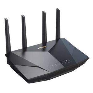 Asus (RT-AX5400) AX5400 Dual Band Wi-Fi 6 Extendable Router, Built-in VPN, AiProtection Pro, Parental Control, Instant Guard, AiMesh - Image 1