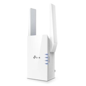 TP-LINK (RE505X) AX1500 (300+1200) Dual Band Wall-Plug Wi-Fi 6 Range Extender, 1 x GB LAN, AP Mode - Image 1