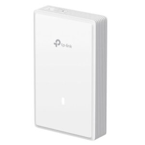 TP-LINK (EAP725-WALL) BE3600 Dual Band Wall Plate Wi-Fi 7 Access Point, PoE, 2.5GB Ports, 160MHz Bandwidth, Omada Mesh, Multi-RUs