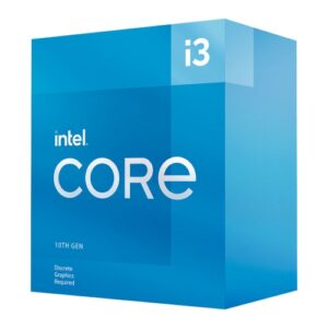 Intel Core I3-10105 CPU, 1200, 3.7 GHz (4.4 Turbo), Quad Core, 65W, 14nm, 6MB Cache, Comet Lake Refresh - Image 1