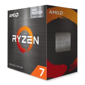 AMD Ryzen 7 5700G with Wraith Stealth Cooler, AM4, 3.8GHz (4.6 Turbo), 8-Core, 65W, 20MB Cache, 7nm, 5th Gen, Radeon Graphics - Image 1