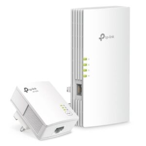 TP-LINK (TL-WPA7817 KIT) AX1500 Wireless Dual Band Powerline Adapter Kit, AV1000, Gigabit, 1-Port, EasyMesh-Compatible - Image 1