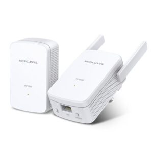 Mercusys (MP510 KIT) 300Mbps Wireless N Powerline Adapter Kit, AV2 1000, 1-Port - Image 1