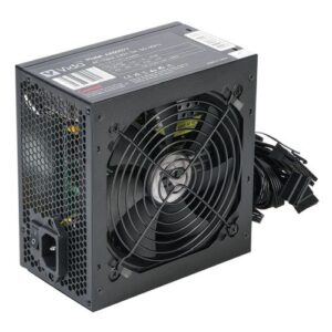 Vida Lite 500W ATX PSU, Fluid Dynamic Ultra-Quiet Fan, Flat Black Cables, Power Lead Not Included, Black - Image 1
