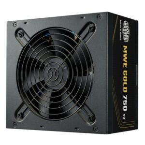 Cooler Master 750W MWE Gold V3 ATX 3.1 PSU, Fully Wired, HDB Bearing Fan, 80+ Gold - Image 1