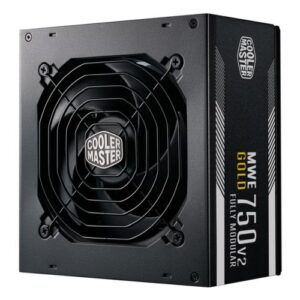 Cooler Master 750W MWE Gold V2 ATX 3.0 PSU, Fully Modular, HDB Bearing Fan, 80+ Gold, PCIe 5.0 - Image 1
