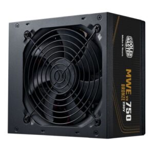 Cooler Master 750W MWE Bronze V3 230V ATX 3.1 PSU, Fully Wired, HDB Bearing Fan, 80+ Bronze - Image 1