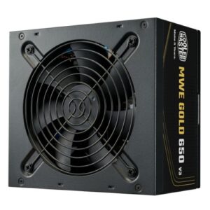 Cooler Master 650W MWE Gold V3 ATX 3.1 PSU, Fully Wired, HDB Bearing Fan, 80+ Gold - Image 1