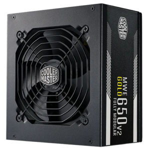 Cooler Master 650W MWE Gold V2 ATX 2.41 PSU, Fully Modular, HDB Bearing Fan, 80+ Gold - Image 1