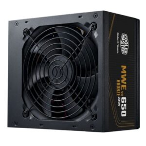 Cooler Master 650W MWE Bronze V3 230V ATX 3.1 PSU, Fully Wired, HDB Bearing Fan, 80+ Bronze - Image 1