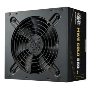 Cooler Master 550W MWE Gold V3 ATX 3.1 PSU, Fully Wired, HDB Bearing Fan, 80+ Gold - Image 1