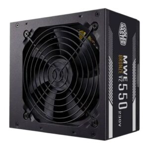 Cooler Master 550W MWE Bronze V2 230V ATX 2.52 PSU, Fully Wired, HDB Bearing Fan, 80+ Bronze - Image 1