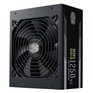 Cooler Master 1250W MWE Gold V2 ATX 3.1 PSU, Fully Modular, FDB Bearing Fan, 80+ Gold - Image 1