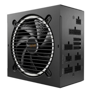 Be Quiet! 850W Pure Power 12 M PSU, Fully Modular, Rifle Bearing Fan, 80+ Gold, ATX 3.0, PCIe 5.0, Dual Rail - Image 1