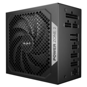 Be Quiet! 1000W Power Zone 2 PSU, Fully Modular, 80+ Platinum, Cybenetics Platinum, Semi-Passive Zero-RPM Cooling, ATX 3.1, PCIe 5.1 - Image 1