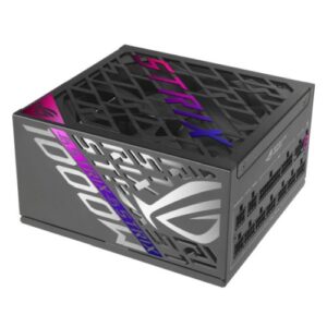 Asus ROG Strix 1000W Platinum PSU, Fully Modular, 80+ Platinum, ATX 3.1, PCIe 5.0, GaN MOSFET, Intelligent Voltage Stabilizer - Image 1