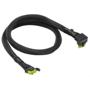 Asrock 12V-2x6 600W / L-Type Cable, Compliant to ATX 3.1 & PCIe 5.1, 90° Connector - Image 1