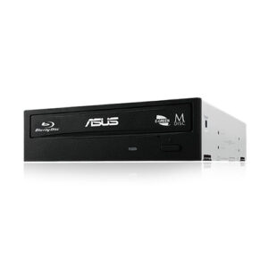 Asus (BW-16D1HT) Blu-Ray Writer, 16x, SATA, Black, BDXL & M-Disc Support, Cyberlink Power2Go 8, OEM - Image 1