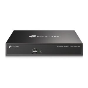 TP-LINK (VIGI NVR1008H) 8-Channel NVR, No HDD (Max 10TB), 4-Channel Simultaneous Playback, Remote Monitoring, H.265+, Two-Way Audio - Image 1