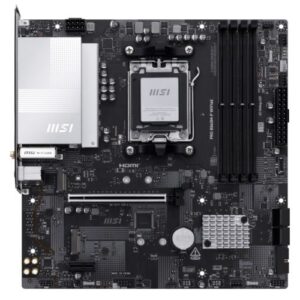 MSI PRO B840M-P WIFI6E, AMD B840, AM5, Micro ATX, 4 DDR5, HDMI, Wi-Fi 6E, 2.5G LAN, 2x M.2 - Image 1