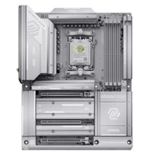 MSI MAG X870E TOMAHAWK MAX WIFI PZ, AMD X870E, AM5, ATX, 4 DDR5, HDMI, 2 USB4, Wi-Fi 7, 5G LAN, 4x M.2, Back-Connect Design - Image 1