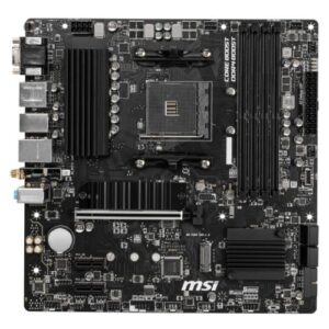 MSI B550M PRO-VDH WIFI, AMD B550, AM4, Micro ATX, 4 DDR4, VGA, HDMI, DP, AC Wi-Fi, GB LAN, 2x M.2 - Image 1