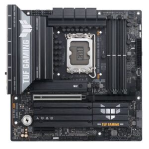 Asus TUF GAMING B860M-PLUS WIFI, Intel B860, 1851, Micro ATX, 4 DDR5, HDMI, DP, USB 20Gbps, Wi-Fi 7, 2.5G LAN, 3x M.2 - Image 1