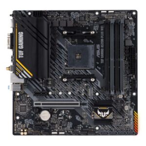 Asus TUF GAMING A520M-PLUS WIFI, AMD A520, AM4, Micro ATX, 4 DDR4, VGA, HDMI, DP, AC Wi-Fi, 1x M.2 - Image 1