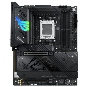 Asus ROG STRIX X870-F GAMING WIFI, AMD X870, AM5, ATX, 4 DDR5, HDMI, DP, 2 USB4, Wi-Fi 7, 2.5G LAN, PD 30W, RGB, 4x M.2 - Image 1
