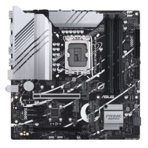 Asus PRIME Z790M-PLUS, Intel Z790, 1700, Micro ATX, 4 DDR5, HDMI, DP, GB LAN, PCIe5, 3x M.2 - Image 1