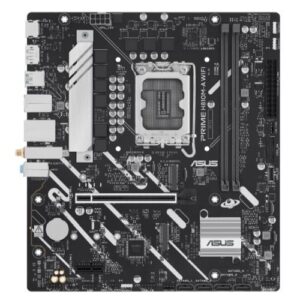 Asus PRIME H810M-A WIFI, Intel H810, 1851, Micro ATX, 2 DDR5, HDMI, DP, Wi-Fi 6E, GB LAN, 2x M.2 - Image 1