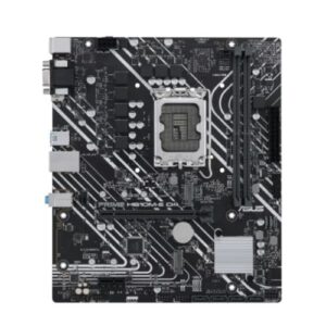 Asus PRIME H610M-E D4 CSM - Corporate Stable Model, Intel H610, 1700, Micro ATX, 2 DDR4, VGA, HDMI, DP, PCIe4, 2x M.2 - Image 1