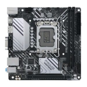 Asus PRIME H610I-PLUS D4-CSM - Corporate Stable Model, Intel H610, 1700, Mini ITX, 2 DDR4, VGA, HDMI, DP, 1x M.2 - Image 1